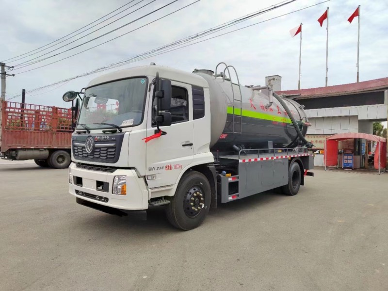 東風天錦    清洗吸污車